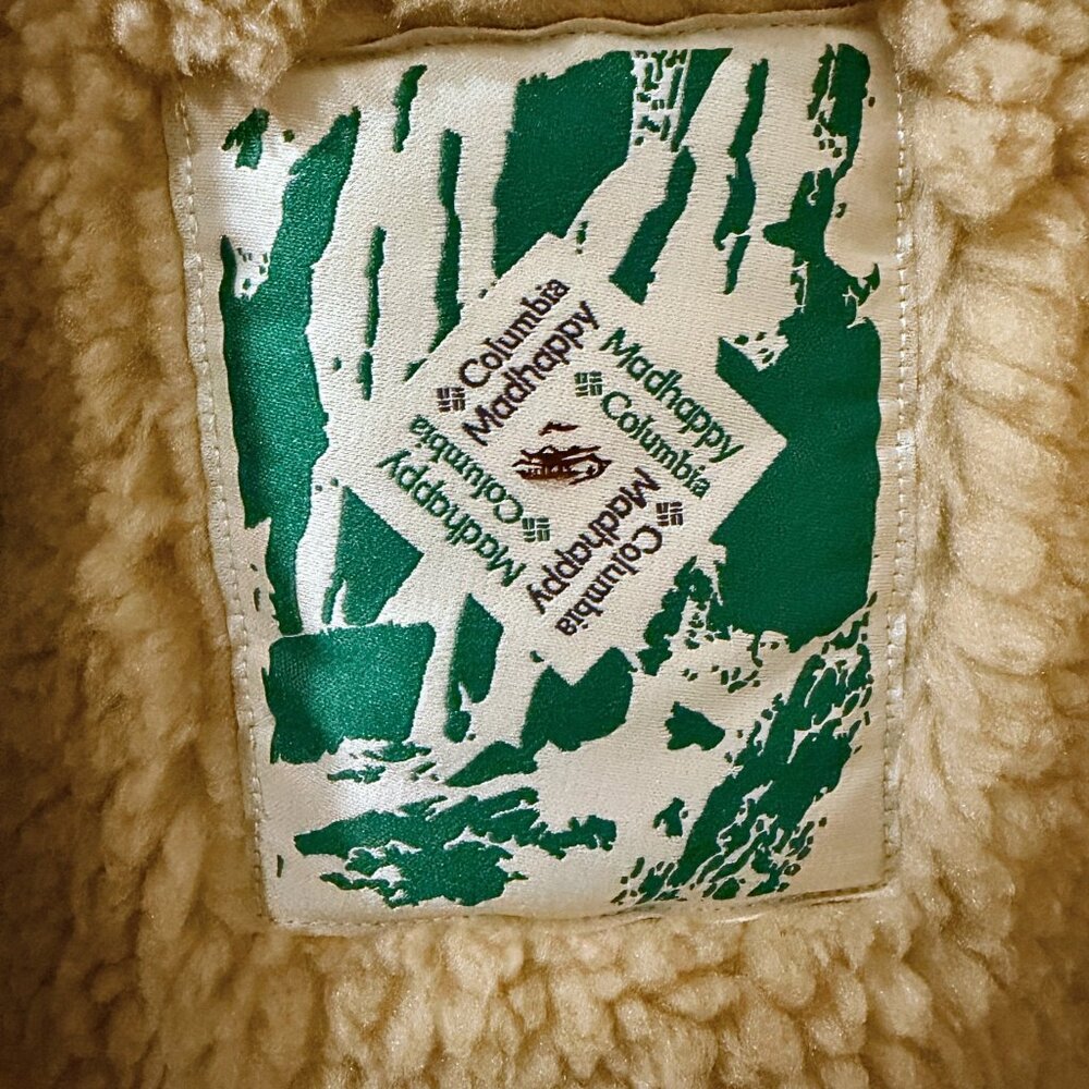 Madhappy × Columbia Sherpa Full Zip Jacket Canoe NWT Men’s L XM4462-262 - Picture 7 of 13